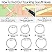Mens Silicone Wedding Ring Band - ArcRings - (Gray/Black/Gray, 11)