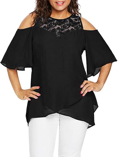 amazon plus size tops uk