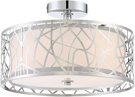 Quoizel Pcae1715c Abode Semi Flush Mount Ceiling Lighting 3 Light