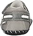 pediped Originals Norm Boat Shoe (Infant),Grey,Small (6-12 Months E US Infant)