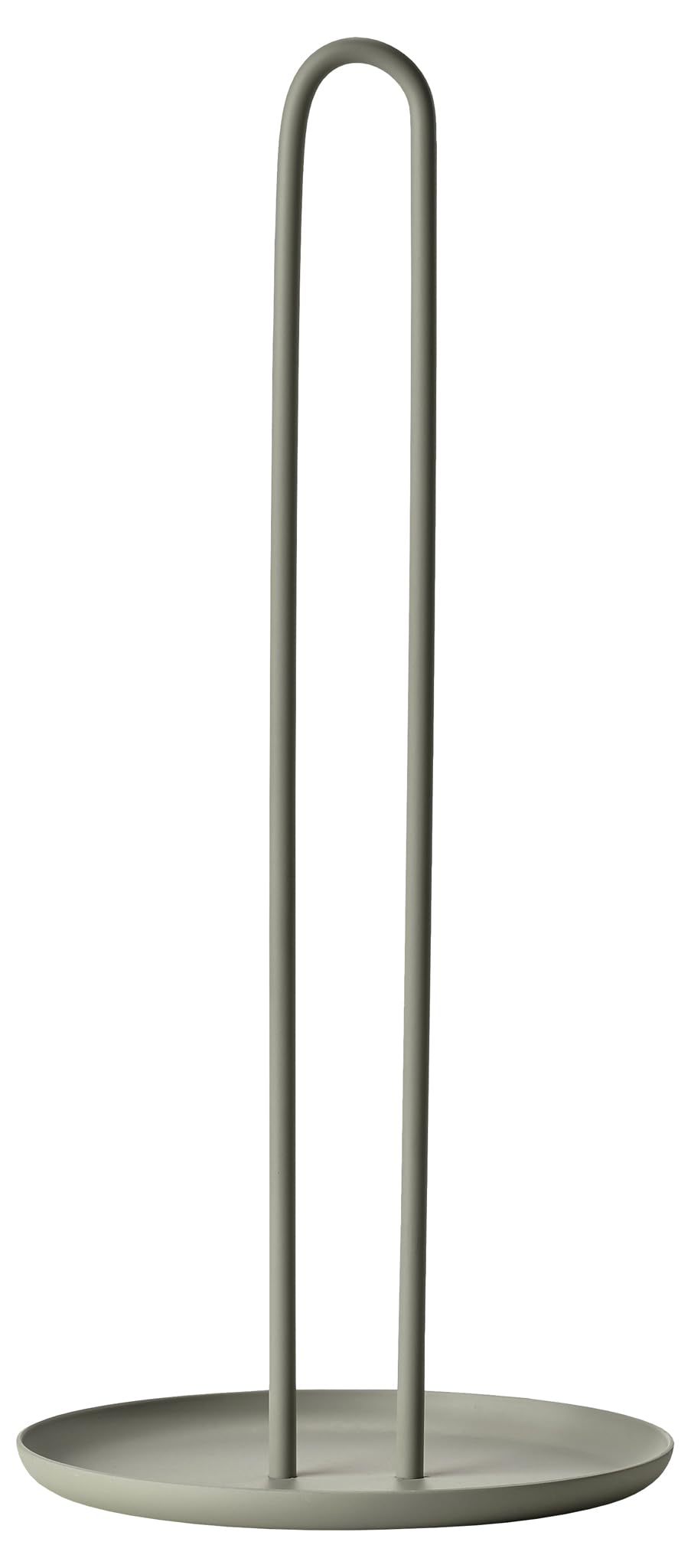 Zone Denmark Singles Standing Kitchen Roll Holder Metal Diameter 14.5 cm Height 32 cm Mud