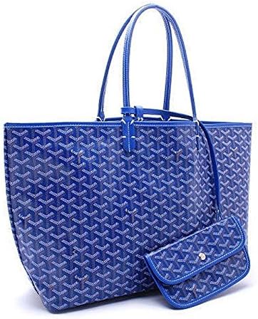 Skoren Women Fashion PU Leather Shoulder Bags Tote Bag Purse with Small Wallet(Blue)