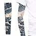 ZQXPP Z158 Tattoo Sport Arm Sleeve Cycling Sun Protective Uv Cover Arm Sleeves-1 Pair Color2