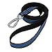 Dog Leash, Itery Reflective Dog Leash Pet Safety Walking and Trainning Leash 6 Feet Length 1 Inch Width (Blue)