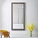 Naomi Home Framed Bevel Leaner Full Length Huge Floor Mirror XL Mirror Standing for Bedroom Oversize Mirrors Espresso 66 L x 32 W