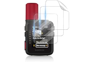 3-Pack Screen Protector for Garmin inReach Mini 3 Plus SOS Satellite Communicator,Soft PET Film for Garmin inReach Mini 3 Plu