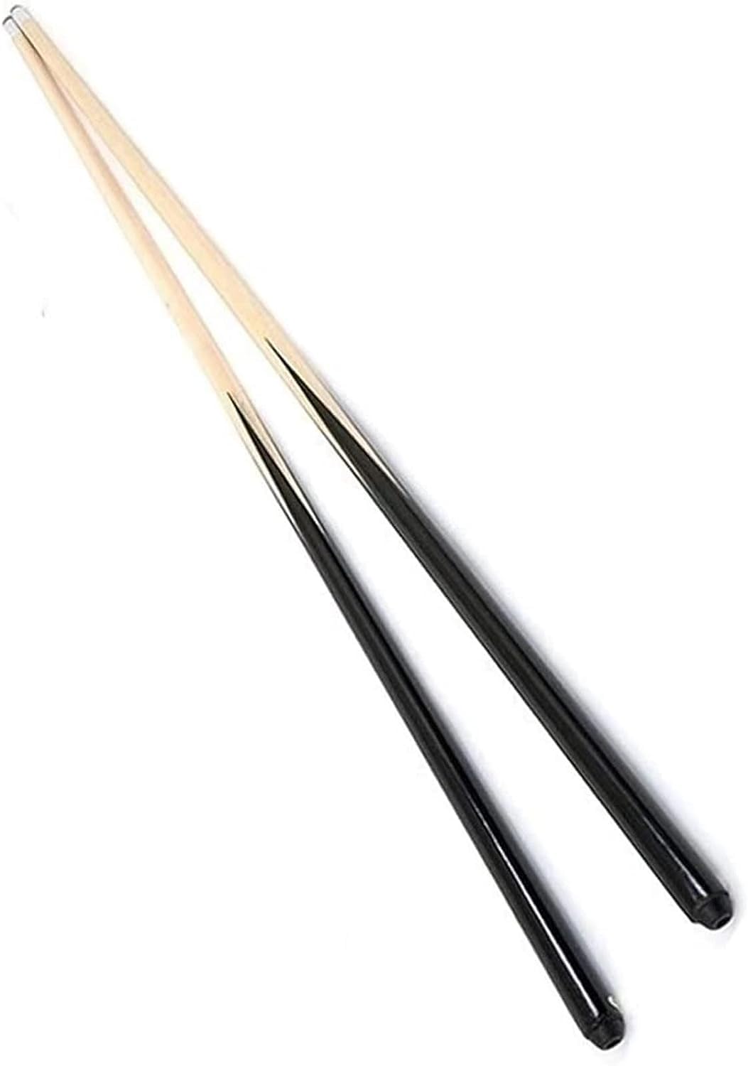 FOXSMZZ 2 x Small Handmade Pool Snooker Cues for Kids and Adults Ideal for Small Spaces and Youth (90cm)