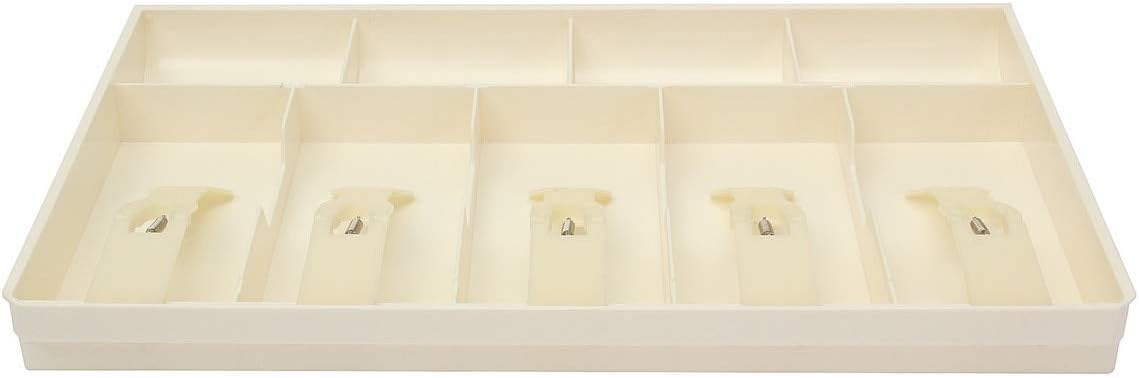 Bestchoice Durable Plastic Cash Drawer Tray Coin Register Insert