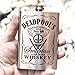 8oz Deadpool Whiskey Flask L1