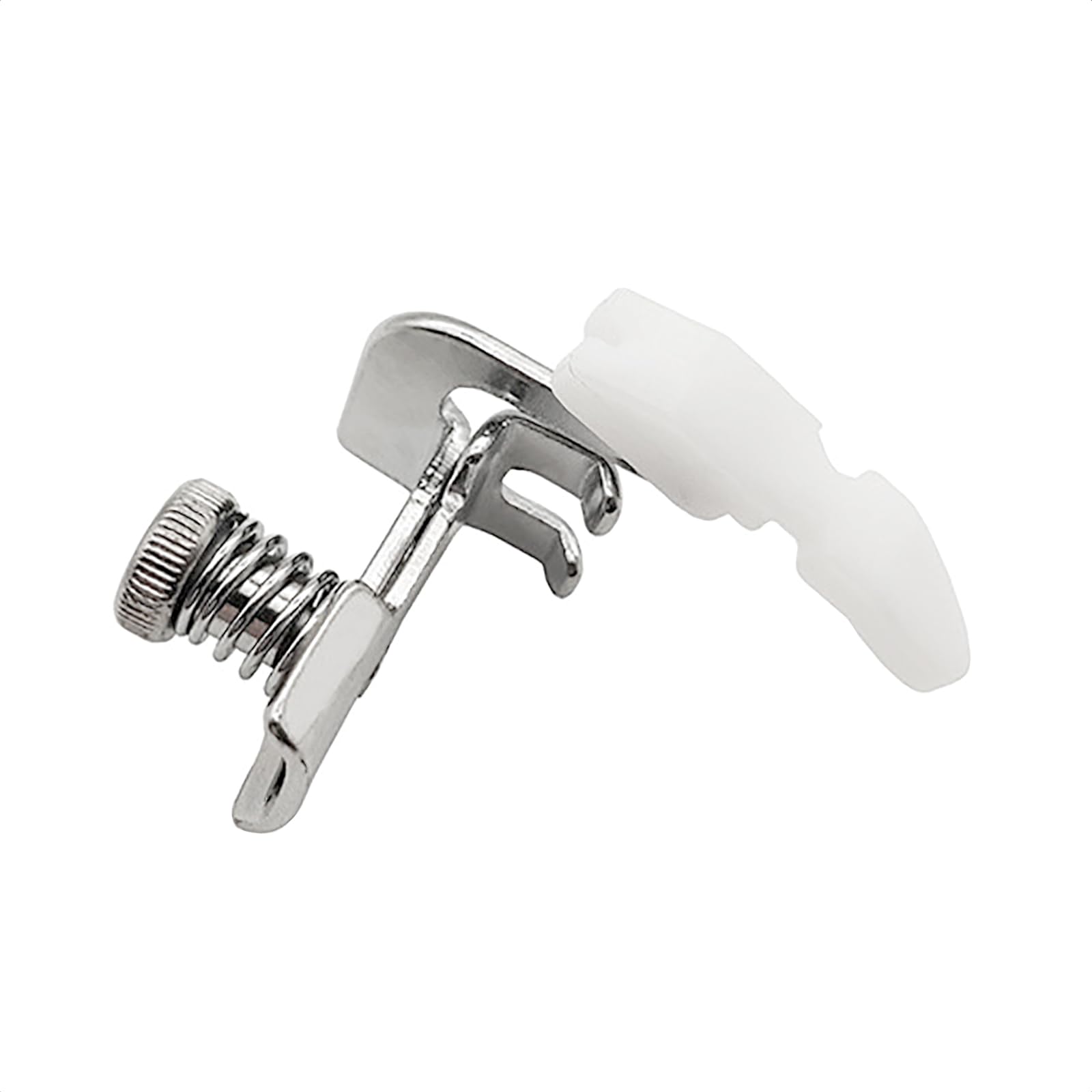 Teflon Adjustable Zipper Piping Cording Presser Foot for All Low Shank Singer, Brother, Babylock, Euro-Pro, Janome, Kenmore, White, Juki, Simplicity, Elna and More Sewing Machines