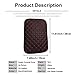 LKXHarleya Car Center Console Cover, Universal Car Armrest Cover, PU Leather Auto Arm Rest Cushion Pads, Center Console Armrest Protector, Fit for Most Vehicle, SUV, Truck Car Accessories