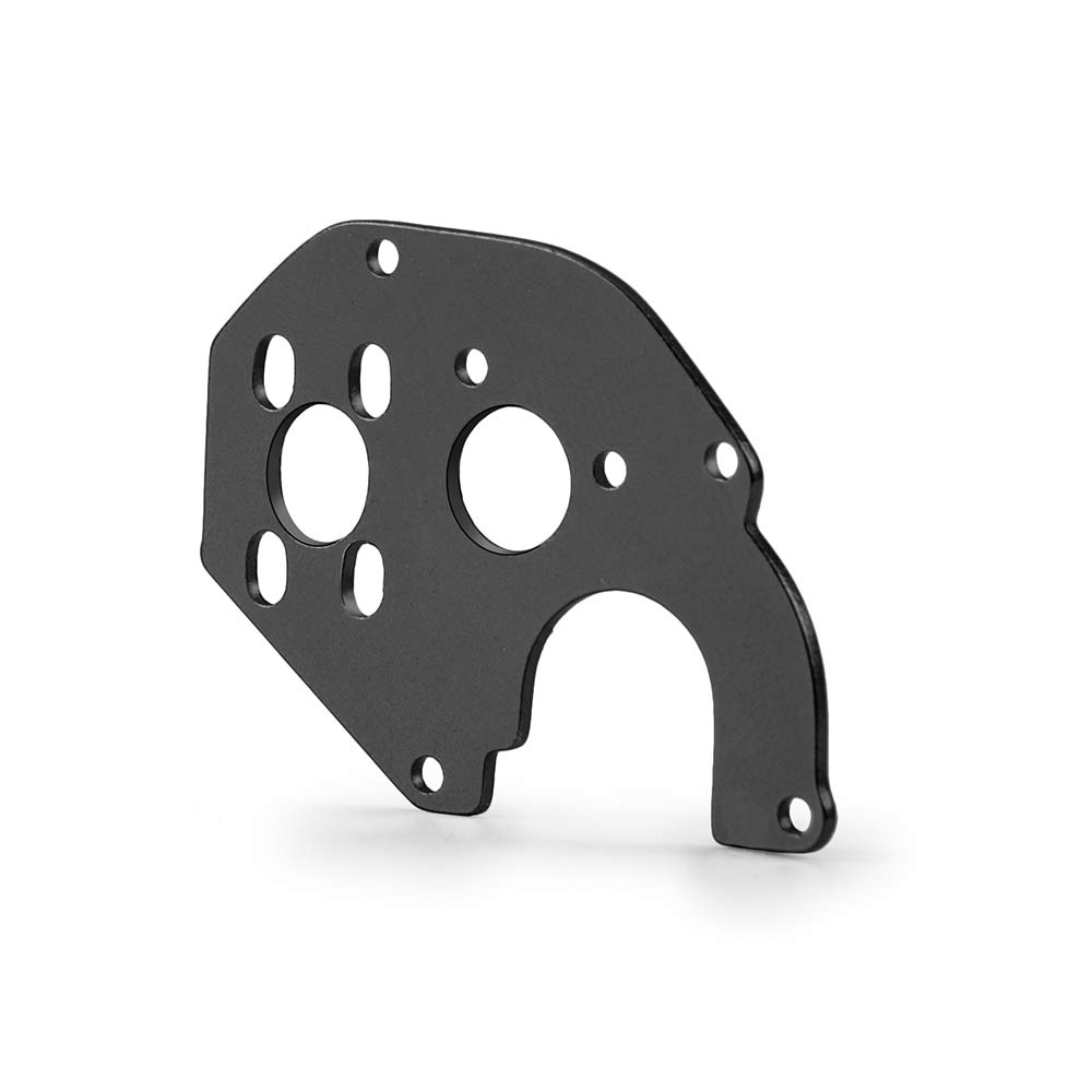 XUNJIAJIE Aluminium ECX Barrage Motor Plate Adapter for 1/24 Axial SCX24 90081 Upgrades Accessories (Black)