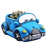 Ascrafter Car Flower Pot Succulent Plant Containers (Blue)