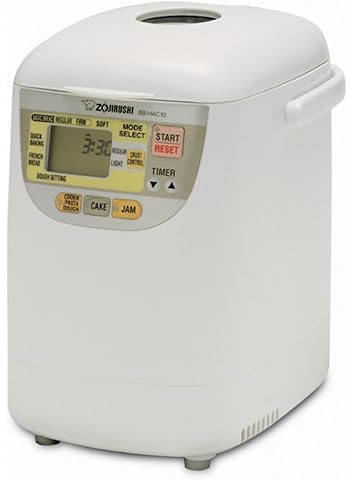 Zojirushi BB-HAC10 Home Bakery 1-Pound-Loaf Programmable Mini Breadmaker