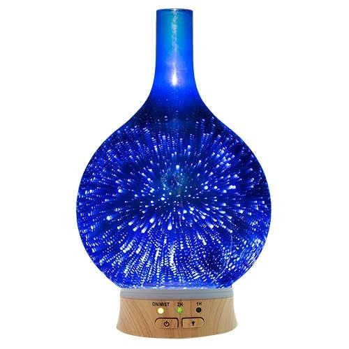 Relaxus Ambience Aromalights Ultrasonic Aroma Diffuser. Aroma Mist Lamp, Dry Air Relief, Colored LED Light