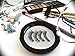 Dual Magnetic False Eye Lashes [No Glue] 3D Eyelashes Premium Magnet Quality False Eyelashes Set for Natural Look Full Eye