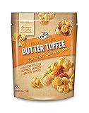 7-Select Caramel Nut Popcorn Clusters (Butter Toffee Caramel) 4 oz. per Bag, 6 Resealable Bags
