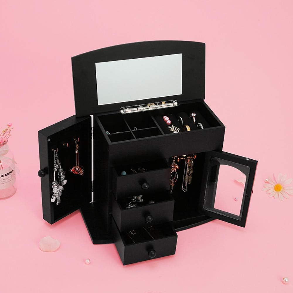 N-O Aufbewahrungsbox Für Holzschmuck Ohrclips Ohrring Bracele Anhänger