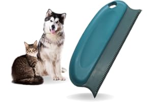 TARDINI Pet Hair Removal Tool for Car & Home- Cat & Dog Hair Remover for Interior Car Detailing Kit- Car Cleaning Supplies- Fur Cleaning Tool for Car, Couch, Furniture, Carpet- Car Cleaning Kit (Turqoise)
