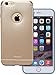 iPhone 6 Plus Case, Daswise® Slim-fit iPhone 6 Plus Cases 5.5 Inch, Ultra-thin Screen Protector with Precise Ports & Logo Cut-outs, Soft TPU Bumper Protection- Impact & Scratch Resistant, Shock Proof/dirt Proof Metallic Finished Base (Champagne Gold)