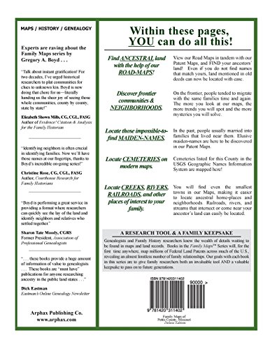 Family Maps of Pettis County, Missouri