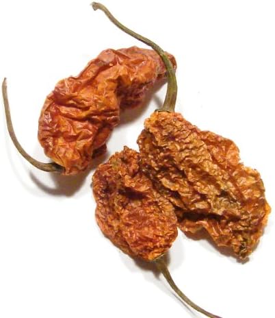 Ghost Chile (Bhut Jolokia), Whole-1,000,000 Units Scoville!-4oz Heat Sealed Pouch-4oz