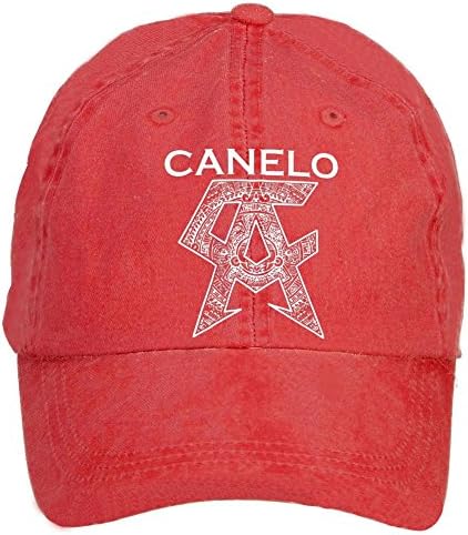 Desig Creato Adjustable Canelo Alvarez Logo Boxing Player Customized Baseball Caps for Male Red One Size