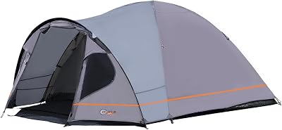 Portal 4 Person Tent with Porch 4000mm Waterproof Dome Camping Tent