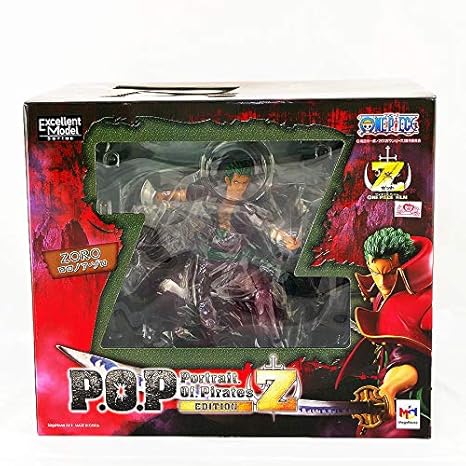 Amazon Onepiece ワンピース フィギュア P O P Edition Z フィルムz ロロノア ゾロ メガハウス フィギュア ドール 通販