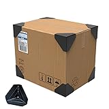 [80 Pack] Shipping Box Corner Protectors Plastic
