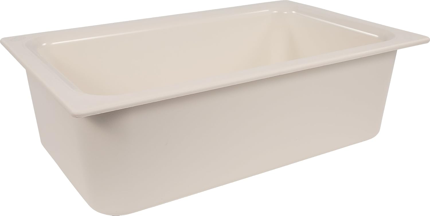 Carlisle CM110002 Coldmaster Food Pan 1/1-Size, Plastic, White