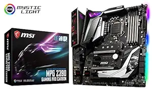 MSI MPG Z390 Gaming PRO Carbon LGA1151 (Intel 8th 9th Gen) M.2 USB 3.1 Gen 2 DDR4 HDMI DP SLI CFX ATX Z390 Gaming Motherboard