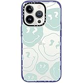 CASETiFY Compact iPhone 14 Pro Case [2X Military Grade Drop Tested / 4ft Drop Protection] - Aqua Transparent - Peri Purple