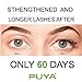 Puya Eyelash Enhancer &Organic Eyebrow Growth Serum,100% Natural Eyelash Growth Serum Great for lashes,Growing Thicker and Strengthener Rapidly