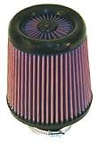 K&N RX-4730XD Universal X-Stream Clamp-On Air Filter: Round Tapered; 3 in (76 mm) Flange ID; 6.5 in (165 mm) Height; 6 in (152 mm) Base; 5 in (127 mm) Top