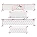 Lambs & Ivy Hello Kitty Hearts 4-Piece Crib Bumper, Pink/White