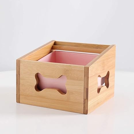 Pet Supplies Onnear Dog Feeder Or Basic Cat Bowls With Wooden