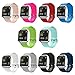 Blaze Bands Set without Frame, UMTELE Sport Silicone Replacement Strap for Blaze Smart Fitness Watch