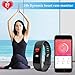 Apirka Fitness Tracker HR, Activity Tracker Watch with Heart Rate Monitor, IP67 Waterproof Pedometer. Sleep Monitor, Step Counter, Calories Counter for Women, Men, Kids (Black)