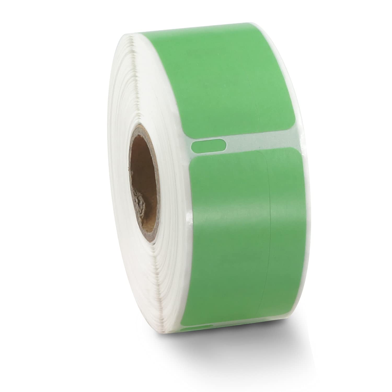 BETCKEY - 2 Rolls Green Small Multi-Purpose Labels Compatible with DYMO 11355(S0722550), 19mm x 51mm, 1000 Colored Labels Compatible with DYMO LabelWriter 450, 4XL, NOT Fit 550 or 5XL