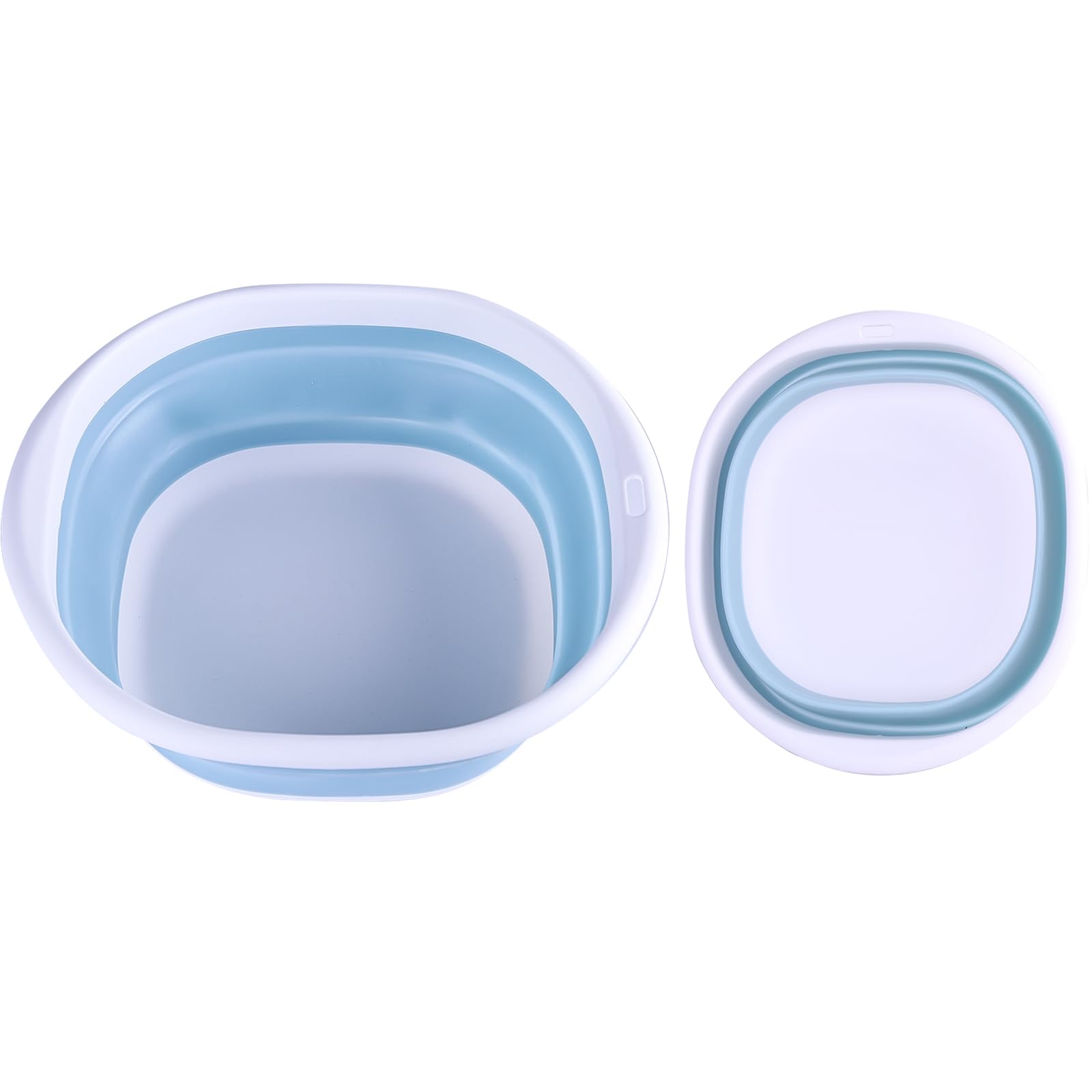 Kinwodon Square Collapsible Washing up Bowl, Folding Hand Wash Basin Portable Camping Washbasin Multipurpose Outdoor Fishing Water Storage for Kitchen Sink Travel Hiking Motorhome,(TUG134136)