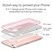 iPhone 6s Case, Imikoko™ Fashion Luxury Protective Hybrid Beauty Crystal Rhinestone Sparkle Glitter Hard Diamond Case Cover for iPhone 6s/6 (3-Layer)