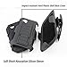 LG 306G Case, Starshop LG 306G 305C Hybrid Full Protection High Impact Dual Layer Holster Case with Kickstand and Locking Belt Swivel Clip with Premium Screen Protector Black