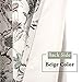 H.VERSAILTEX Blackout Curtains for Living Room Thermal Insulated Curtain Drapes for Bedroom/Dining Vintage Floral Printed Grommet Draperies (1 Panel, 52
