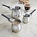 Classic Turkish Coffee Wamer & Server Set 3 Piece Make and Serve Delicious Traditional Turkish Coffee