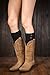 Short Women Crochet Boot Cuffs Winter Cable Knit Leg Warmers