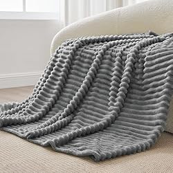 BEDELITE Fleece Throw Blanket for Couch - 300GSM