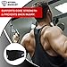 Steel Sweat Weight Lifting Belt - Nylon 6-inch Firm & Comfortable Back Support, Best for Workouts at The Gym, Weightlifting or Crossfit. Easily Adjustable MAXE Black XL