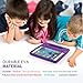 MoKo iPad Mini 4 Case - Kids Shock Proof Convertible Handle Light Weight Super Protective Stand Cover Case for Apple iPad Mini 4 2015 Tablet, PURPLE