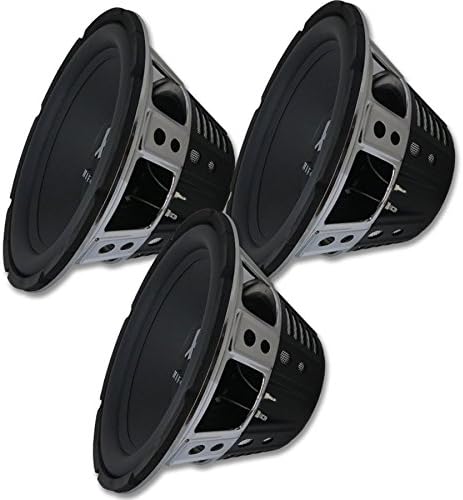 3 dual 4 ohm subs